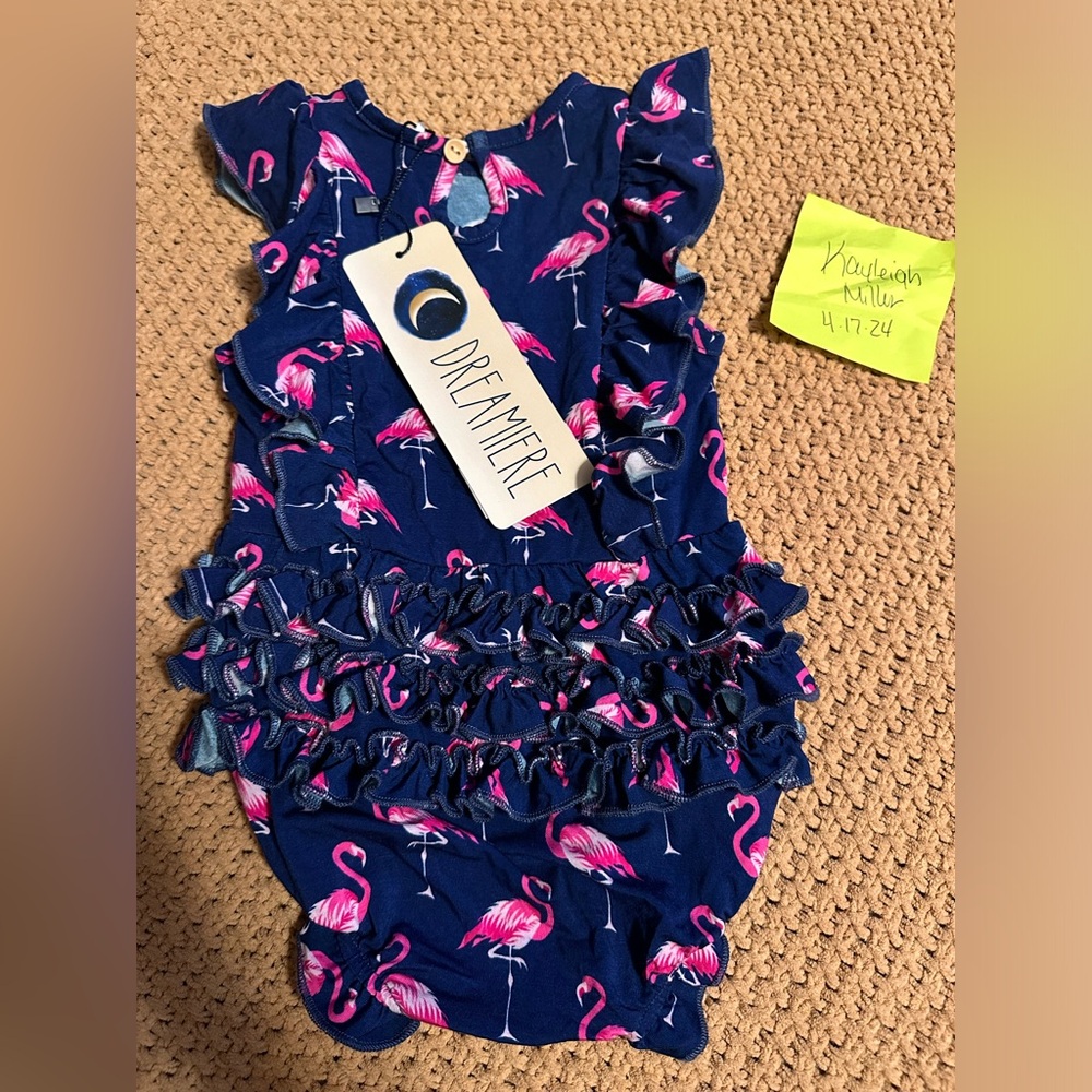 Bamboo bubble romper